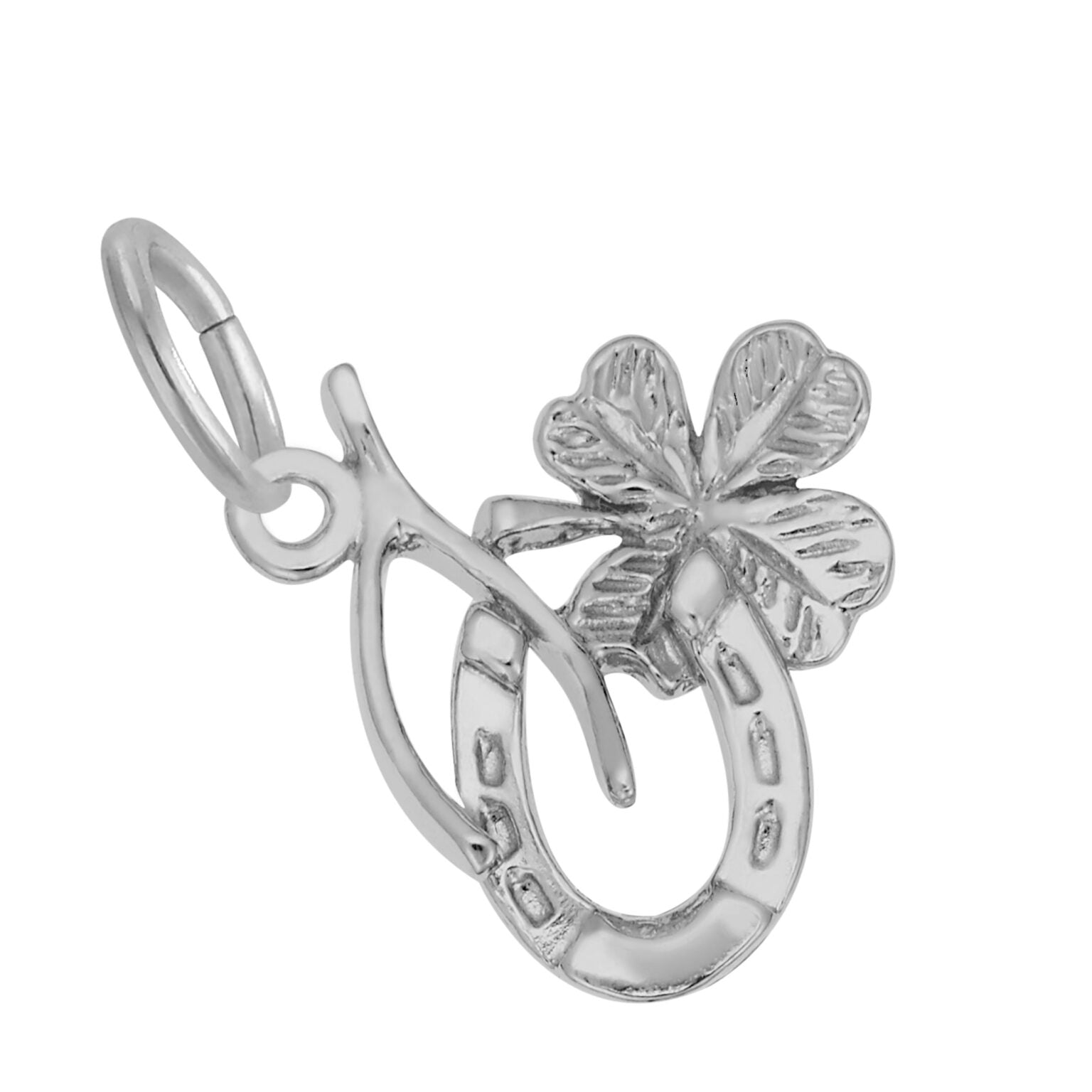 Rembrandt Sterling Silver Symbols of Luck Charm