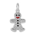 Rembrandt Sterling Silver Gingerbread Man Charm