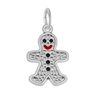 Rembrandt Sterling Silver Gingerbread Man Charm