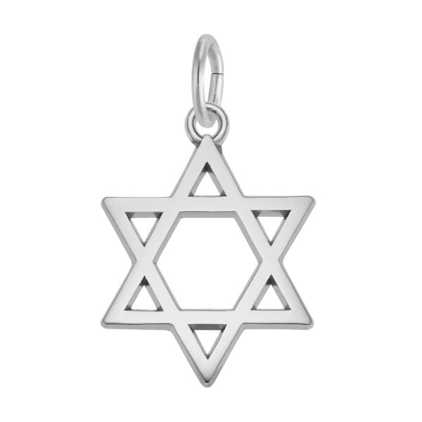 Rembrandt Sterling Silver Star of David Charm