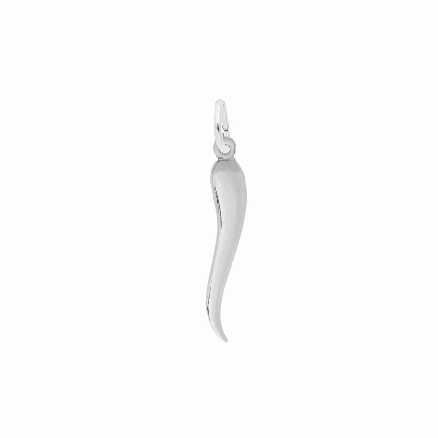 Rembrandt Sterling Silver Italian Horn Charm