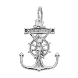 Rembrandt Sterling Silver Mariners Cross Charm