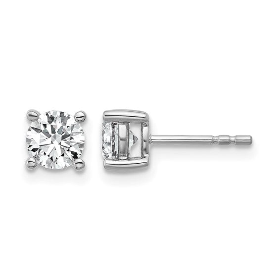 14KW Lab Grown Diamond Stud Earrings