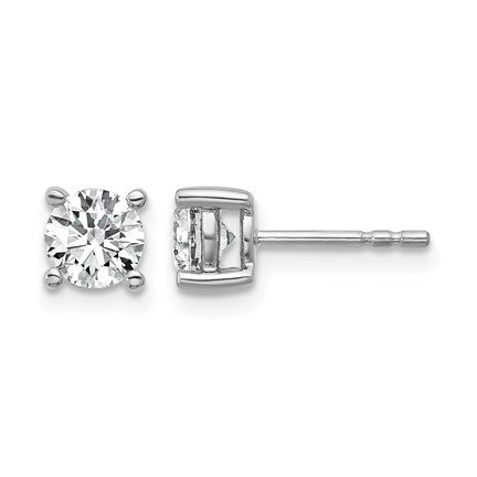 14KW Lab-Grown Diamond Stud Earrings
