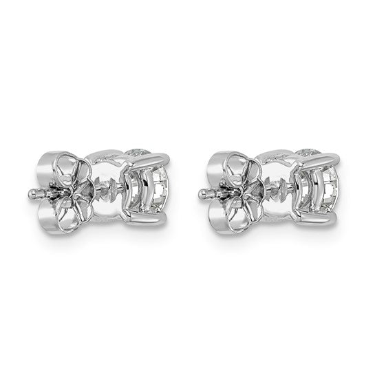 14KW Lab Grown Diamond Stud Earrings