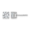 14KW Natural Diamond Stud Earrings