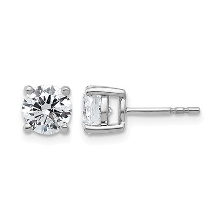 14KW Lab-Grown Diamond Stud Earrings