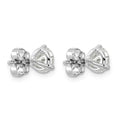 14KW Natural Diamond Stud Earrings