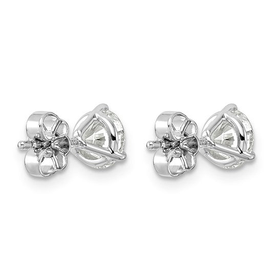 14KW Natural Diamond Stud Earrings