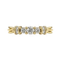 14KY Natural Round Diamond Engagement Ring