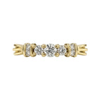 14KY Natural Round Diamond Engagement Ring