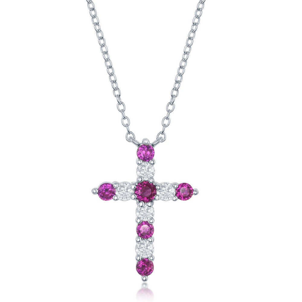 Sterling Silver Cross Necklace