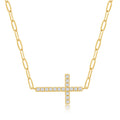 Sterling Silver Cross Necklace GP