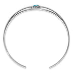 Sterling Silver Turtle Bangle