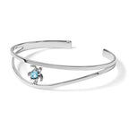 Sterling Silver Turtle Bangle