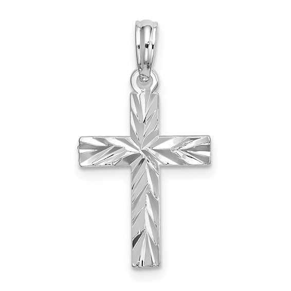 Sterling Silver Cross Pendant (no chain)