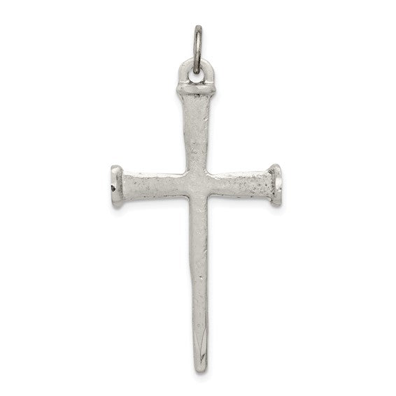 Sterling Silver Cross Pendant (no chain)