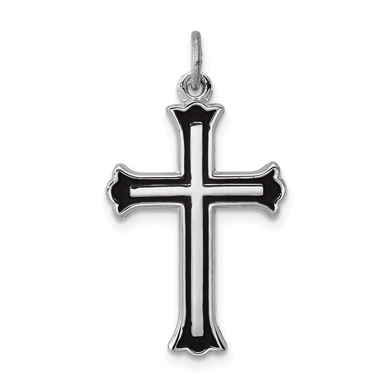 Sterling Silver Cross Pendant (no chain)