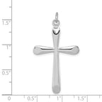 Sterling Silver Cross Pendant (no chain)