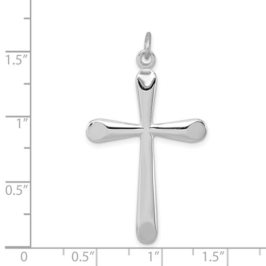 Sterling Silver Cross Pendant (no chain)