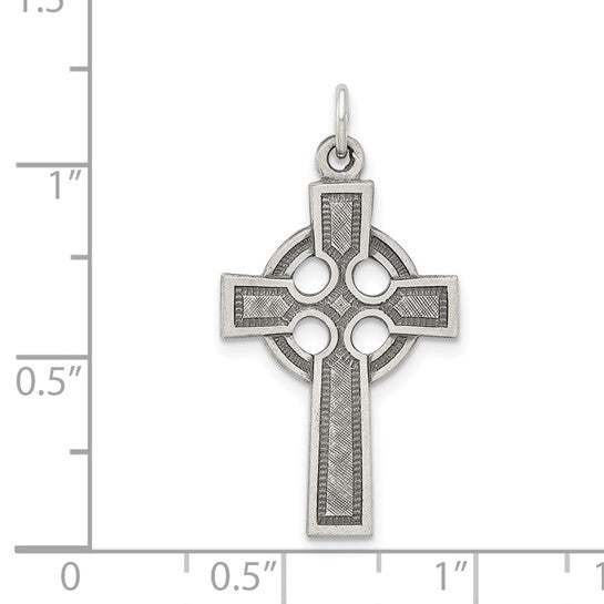 Sterling Silver Cross Pendant (no chain)