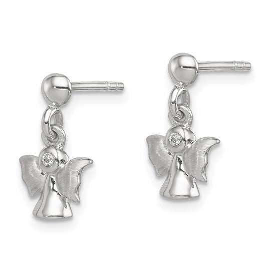 Sterling Silver Angel Earrings
