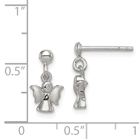 Sterling Silver Angel Earrings