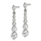 Sterling Silver Post Dangle Earrings