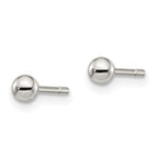 Sterling Silver Ball Earrings