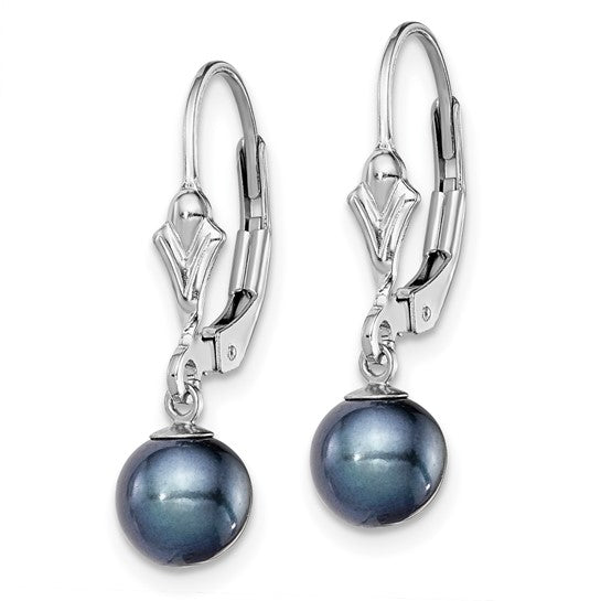 Sterling Silver FW Cultured Pearl Dangle Earrings