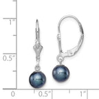 Sterling Silver FW Cultured Pearl Dangle Earrings