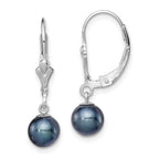 Sterling Silver FW Cultured Pearl Dangle Earrings