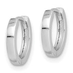 Sterling Silver Hinged Hoop Earrings