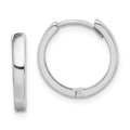 Sterling Silver Hinged Hoop Earring