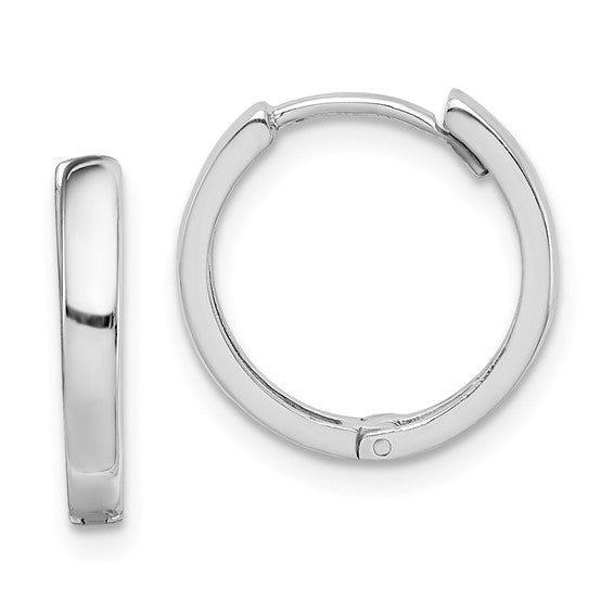 Sterling Silver Hinged Hoop Earring