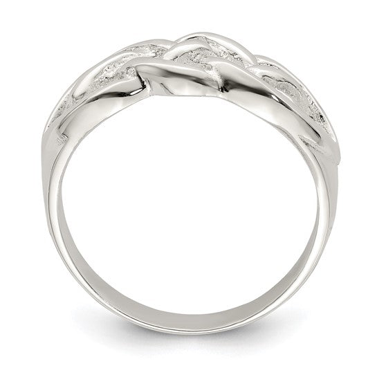Sterling Silver Woven Celtic Ring
