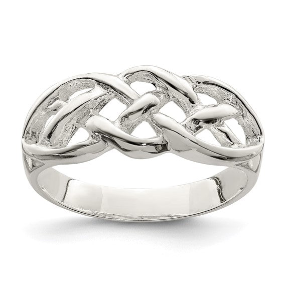 Sterling Silver Woven Celtic Ring