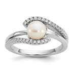 Sterling Silver FW Cultured Pearl Ring