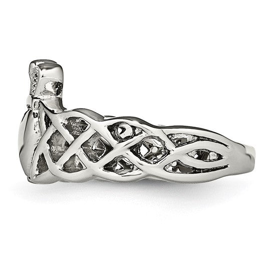 Stainless steel Claddagh Ring