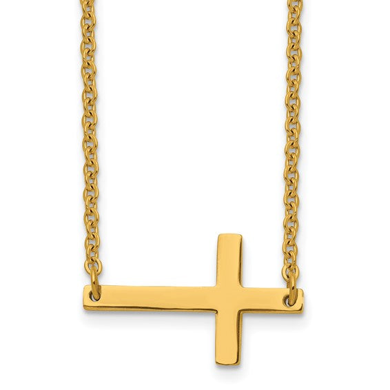 Stainless Steel Cross Necklace