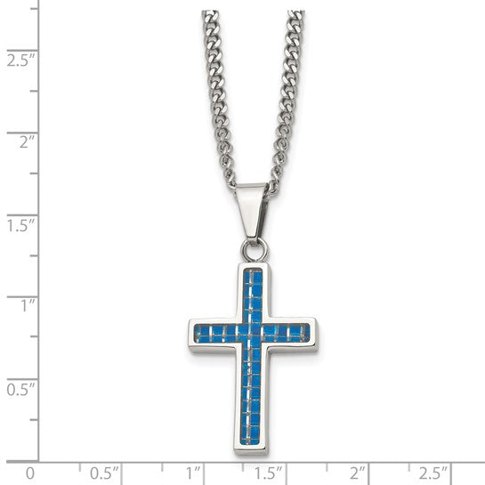 Stainless Steel Cross Necklace