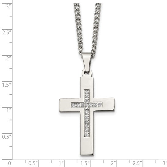 Stainless Steel Cross Pendant