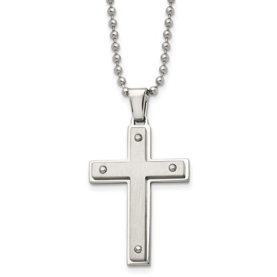 Stainless Steel Cross Necklace
