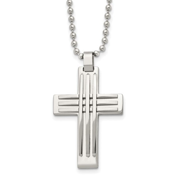 Stainless Steel Cross Necklace